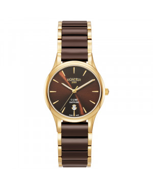 Szwajcarski klasyczny zegarek damski ROAMER C-Line 658844 48 65 63