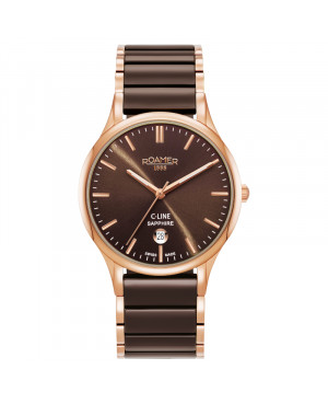 Szwajcarski klasyczny zegarek męski ROAMER C-Line 658833 49 65 63