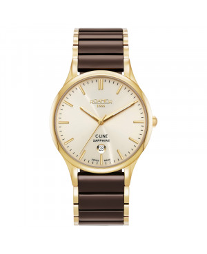 Szwajcarski klasyczny zegarek męski ROAMER C-Line 658833 48 35 63