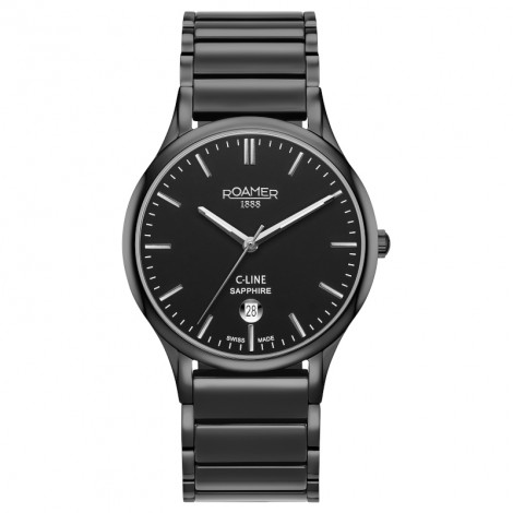 Szwajcarski klasyczny zegarek męski ROAMER C-Line 658833 44 55 61
