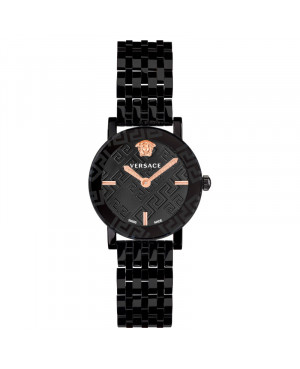 Szwajcarski modowy zegarek damski VERSACE Greca VEU300721