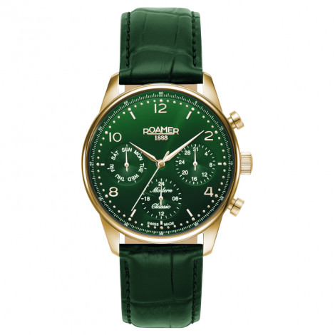 Szwajcarski elegancki zegarek męski ROAMER Modern Classic 509902 48 74 02 (509902487402)