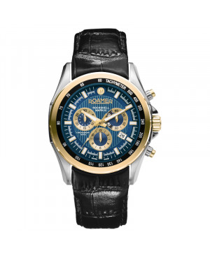 Szwajcarski sportowy zegarek męski ROAMER Rockshell Mark III Chrono 220837 48 45 02