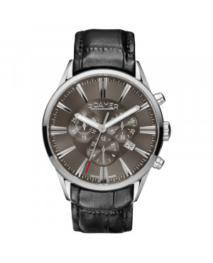 Szwajcarski elegancki zegarek męski ROAMER SUPERIOR CHRONO 508837 41 50 05