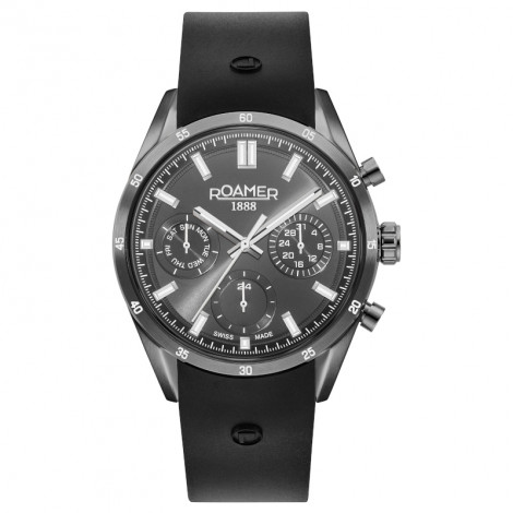Szwajcarski elegancki zegarek męski ROAMER Superior Multifunction 508982 45 55 05