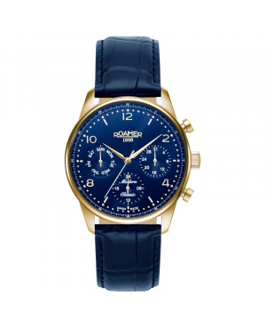 Szwajcarski elegancki zegarek męski ROAMER Modern Classic 509902 48 44 02 (509902484402)