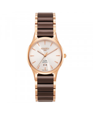 Szwajcarski klasyczny zegarek damski ROAMER C-Line 658844 49 35 63