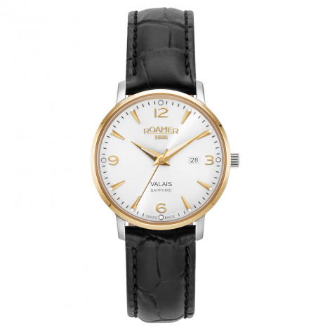 Szwajcarski klasyczny zegarek damski ROAMER Valais 958844 47 14 05
