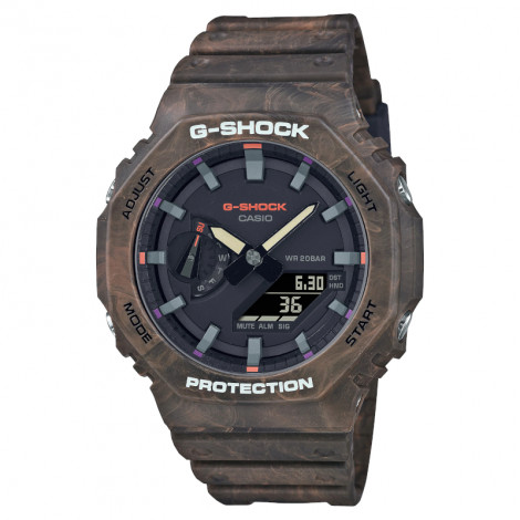 Sportowy zegarek męski CASIO G-Shock GA-2100FR-5AER (GA2100FR5AER)