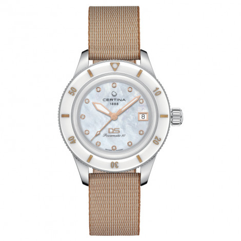 Szwajcarski elegancki zegarek damski  Certina DS PH200M C036.207.18.106.00