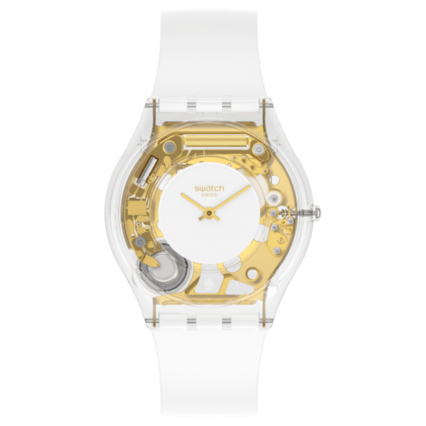 Szwajcarski zegarek damski SWATCH Coeur Dorado SS08K106