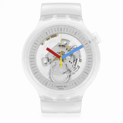 Szwajcarski zegarek SWATCH SwatchPAY! Clearly Pay! SB01K102-5300