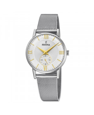 Szwajcarski klasyczny zegarek damski FESTINA Retro F20572/2 (F205722)