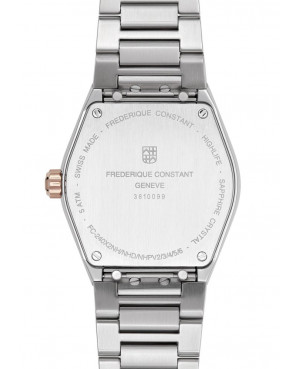 Dekiel Szwajcarski elegancki zegarek damski FREDERIQUE CONSTANT Highlife FC-240VD2NH2B