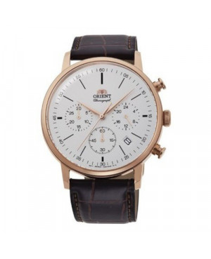 Elegancki zegarek męski ORIENT Classic Chronograph RA-KV0403S10B