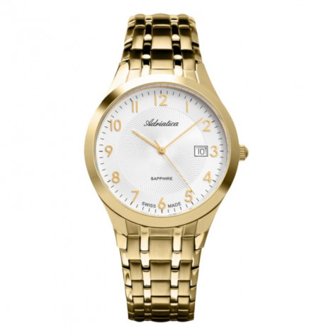 Szwajcarski klasyczny zegarek męski ADRIATICA A1236.1123Q