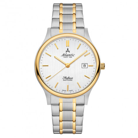 Szwajcarski klasyczny zegarek męski ATLANTIC Seabase 60348.43.21