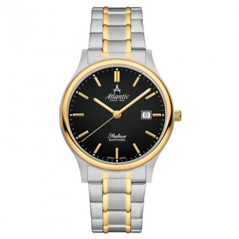 Szwajcarski klasyczny zegarek męski ATLANTIC Seabase 60348.43.61