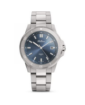 Polski, męski zegarek do nurkowania BALTICUS MOONFISH BLUE