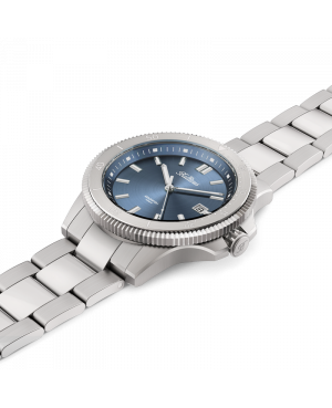 Polski, męski zegarek do nurkowania BALTICUS MOONFISH BLUE