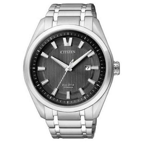Klasyczny zegarek męski Citizen Titanium AW1240-57E (AW124057E)