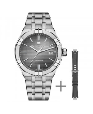 Szwajcarski sportowy zegarek męski MAURICE LACROIX Aikon Automatic AI6008-SS00F-230-A