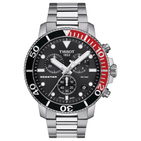 Szwajcarski sportowy zegarek męski TISSOT Seastar 1000 T120.417.11.051.01