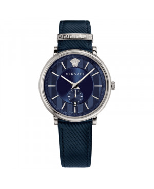 Szwajcarski modowy zegarek męski VERSACE Greca VBQ010017 SET