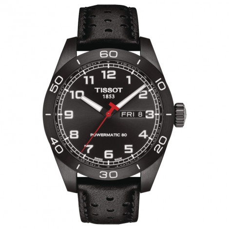Szwajcarski sportowy zegarek męski TISSOT PRS 516 Powermatic 80 T131.430.36.052.00