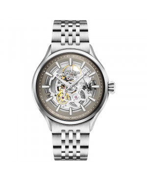 Szwajcarski elegancki zegarek męski ROAMER Competence Skeleton III 101663 41 55 10N