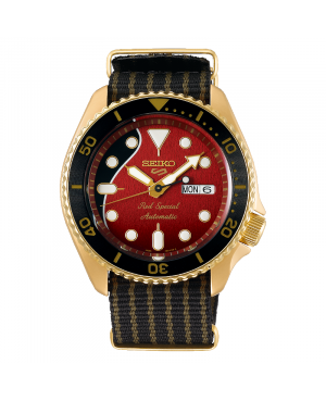 Sportowy zegarek męski Seiko 5 Sports Brian May Red Special II Limited Edition SRPH80K1