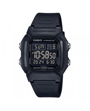 Sportowy zegarek męski CASIO Digital W-800H-1BVES