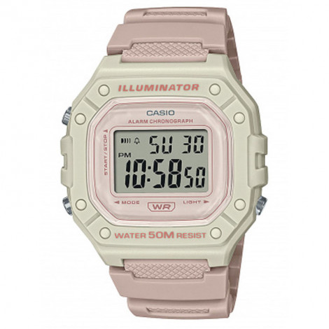Sportowy zegarek damski CASIO Digital W-218HC-4A2VEF