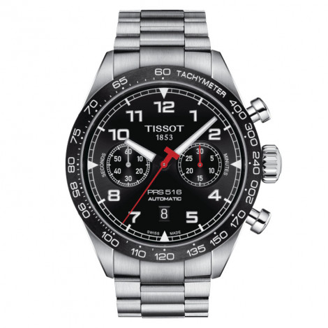 Szwajcarski sportowy zegarek męski TISSOT PRS 516 Automatic Chronograph T131.627.11.052.00