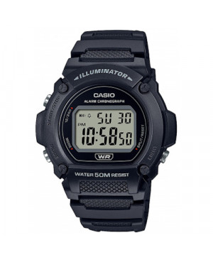Sportowy zegarek męski CASIO Digital W-219H-1AVEF (W219H1AVEF)