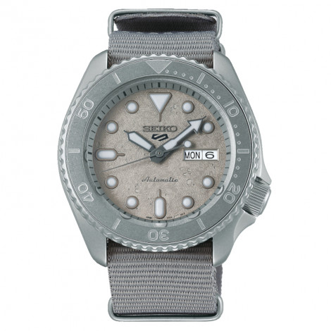 Sportowy zegarek męski SEIKO 5 Sports Cement SRPG61K1