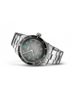 Szwajcarski, klasyczny zegarek męski ORIS  Divers Sixty-Five 01 733 7707 4053-07 8 20 18