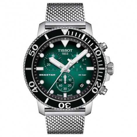 Szwajcarski sportowy zegarek męski TISSOT Seastar 1000 T120.417.11.091.00
