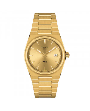 Szwajcarski klasyczny zegarek damski TISSOT PRX T137.210.33.021.00