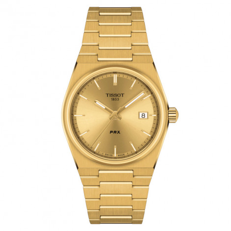Szwajcarski klasyczny zegarek damski TISSOT PRX T137.210.33.021.00