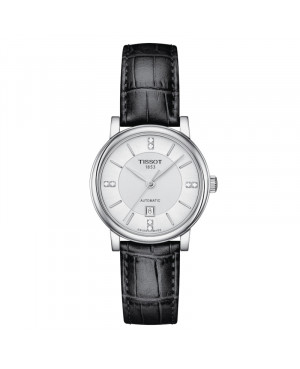 Szwajcarski, klasyczny zegarek damski TISSOT Carson Premium Lady T122.207.16.036.01