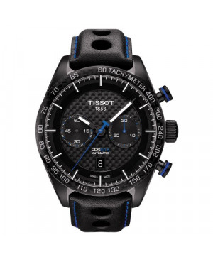 Szwajcarski, sportowy zegarek męski TISSOT PRS 516 Automatic Chronograph T100.427.36.201.00 (T1004273620100)