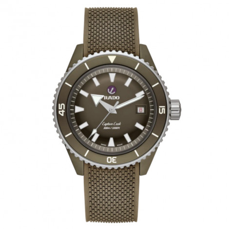 Szwajcarski nurkowy zegarek męski RADO Captain Cook High-Tech Ceramic Diver R32130318