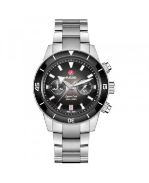 Szwajcarski nurkowy zegarek męski RADO Captain Cook Automatic Chronograph R32145158