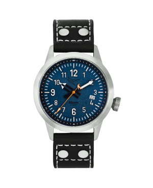 Polski zegarek męski dla pilotów XICORR SPARK NAVY BLUE (NB)