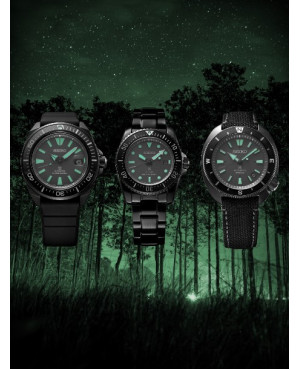 Męski zegarek do nurkowania SEIKO Prospex The Black Series Limited Edition SNE587P1