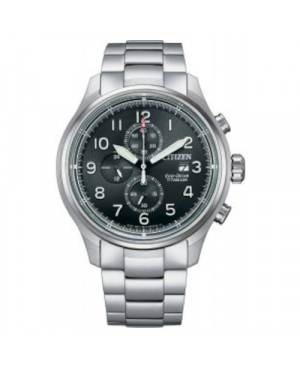 Sportowy zegarek męski CITIZEN Eco-Drive Titanium Chrono CA0810-88X