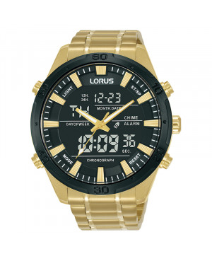 Sportowy zegarek męski LORUS RW646AX9. Model z precyzyjnym mechanizmem kwarcowym oraz chronografem