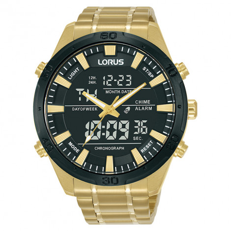 Sportowy zegarek męski LORUS RW646AX9. Model z precyzyjnym mechanizmem kwarcowym oraz chronografem