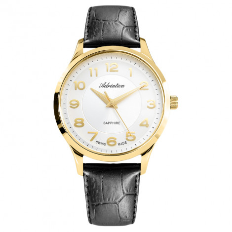 Szwajcarski klasyczny zegarek męski ADRIATICA A1278.1223Q